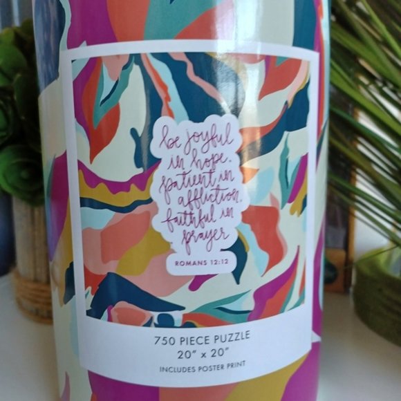 All Things Faithful - Be Joyful in Hope Romans 12:12 Jigsaw Puzzle - Picture 4 of 7